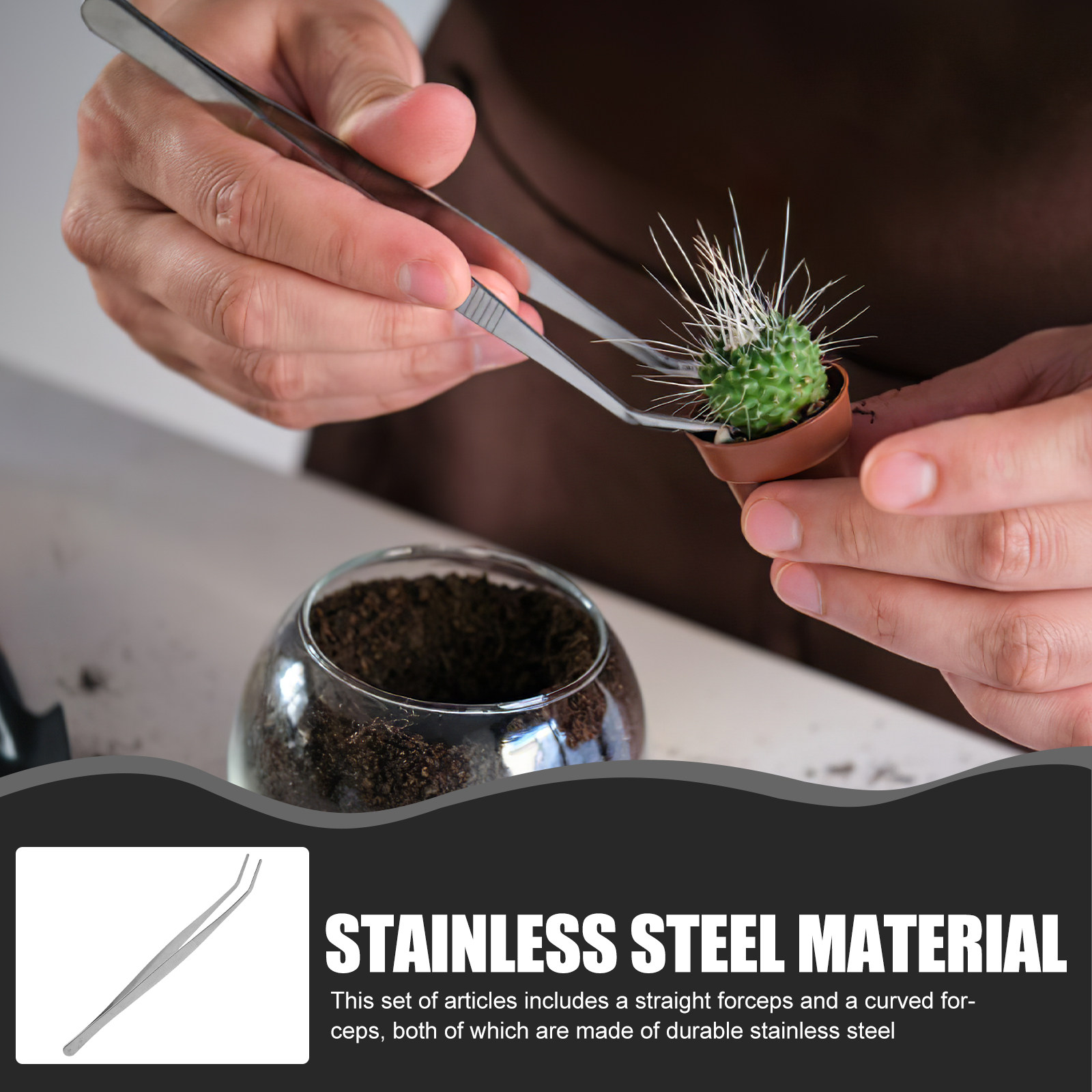 Набор из 2 пинцетов из нержаве – обзор и цена Feeding Tong Stainless